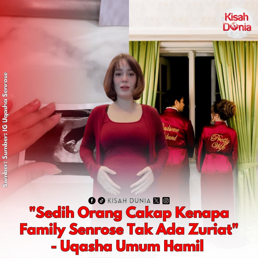 kisahdunia_com's tweet photo. Tahniah Uqasha...Wah tak lama lagi dapat baby.
Berita Penuh: https://t.co/igXAWEdfor
#uqashasenrose #hamil #keguguran #senrose #kamaladli #KisahDunia https://t.co/3d21ZNabww