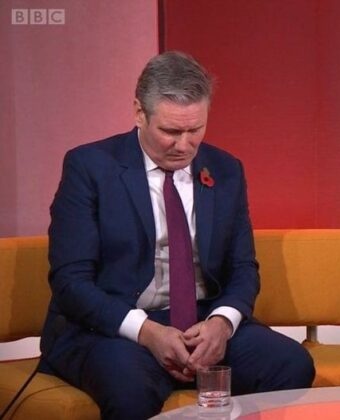 #bbclaurak Another #carcrash interview by @Keir_Starmer 'I'm absolutely clear' in not actually providing a straight answer because I don't have any. #utterfraud