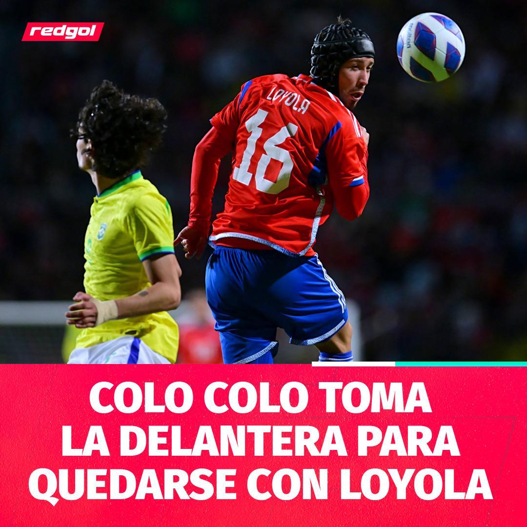 redgol's tweet photo. ¿Se despide de Huachipato? 🔵⚫
#FelipeLoyola está cada vez más cerca de ser refuerzo del Cacique para el 2024. El martes será una jornada clave para definir su arribo al Monumental. 🏟️
#ColoColo #EstadioMonumental #Redgol https://t.co/FvckqiNg9E