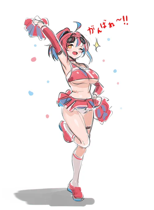 チアリーダー リンゴ
