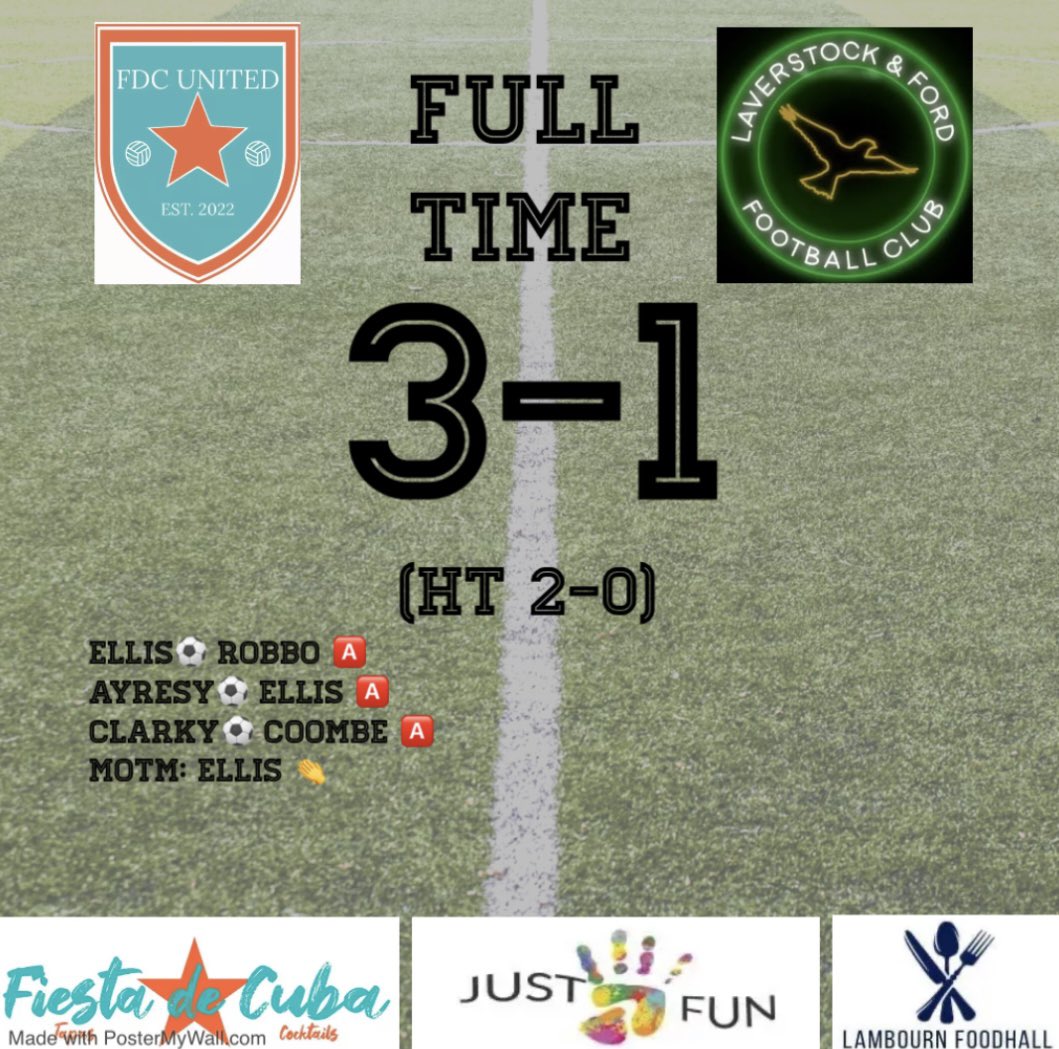 FULL TIME 

First game of 2024 and a well deserved win sees us through to the semi final of the county cup🔥
