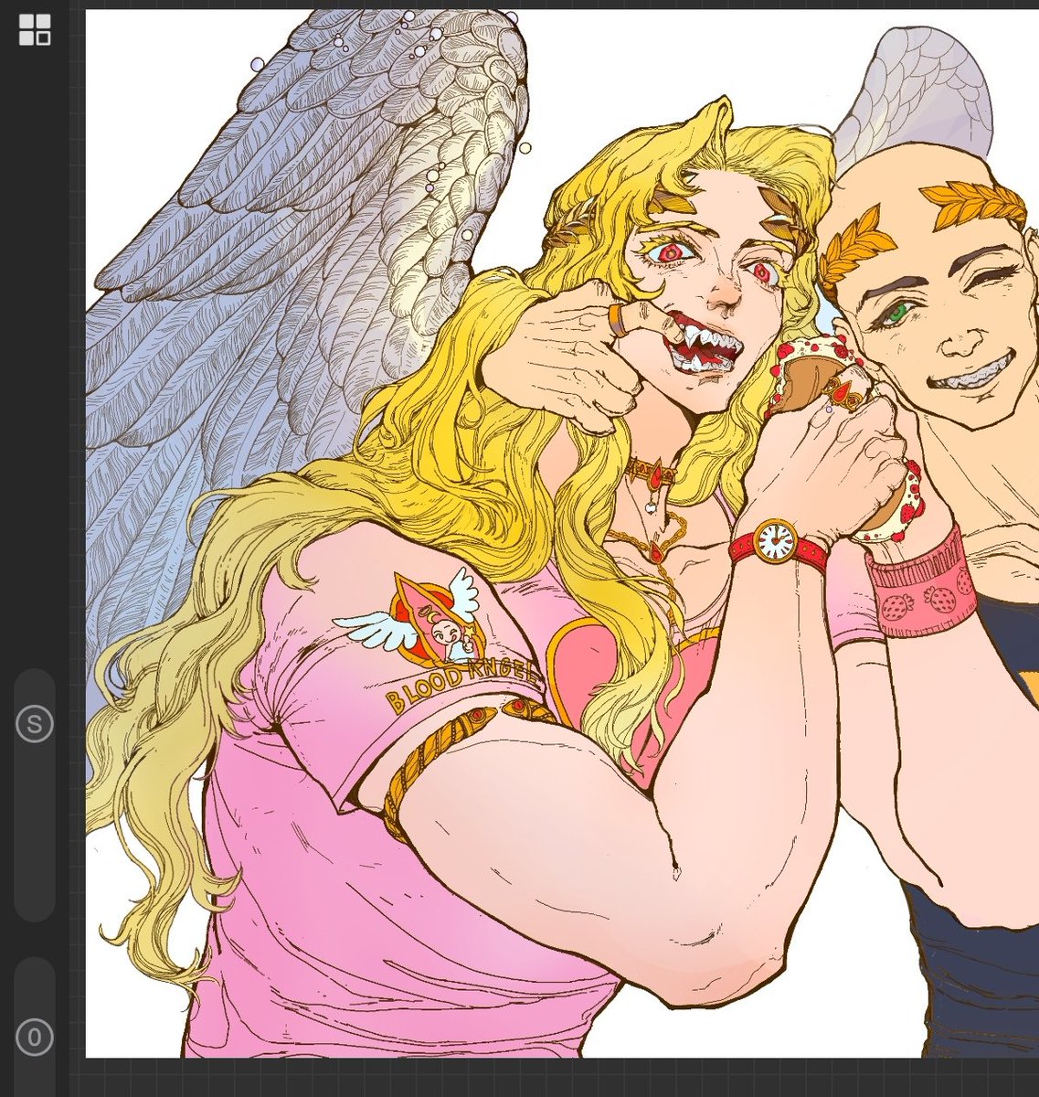 不擅长画阳间的东西☺️