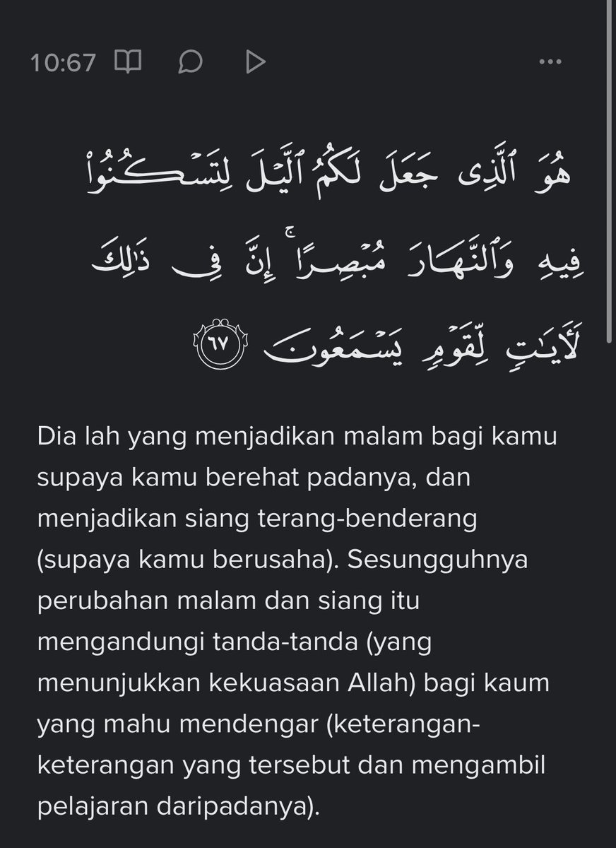 Haziqmahmur90an's tweet photo. akhir sekali sebelum saya tidur, sama2 refleksikan apa yang Allh ajar. sesuai untuk seluruh manusia. bukan muslim sahaja.

ada sebab Allah jadikan malam untuk berehat.

islam sebagai cara hidup. ikut fitrah, insyaAllah ada kebaikannya.

tak cukup masa? susun. https://t.co/dXhyUokInW