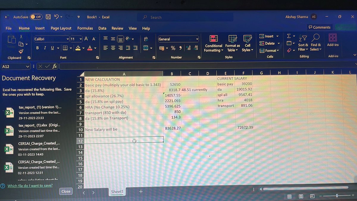 Ak2408Akshay's tweet photo. @kmarkri Is the calculation right? https://t.co/iYwzuZ8FC7