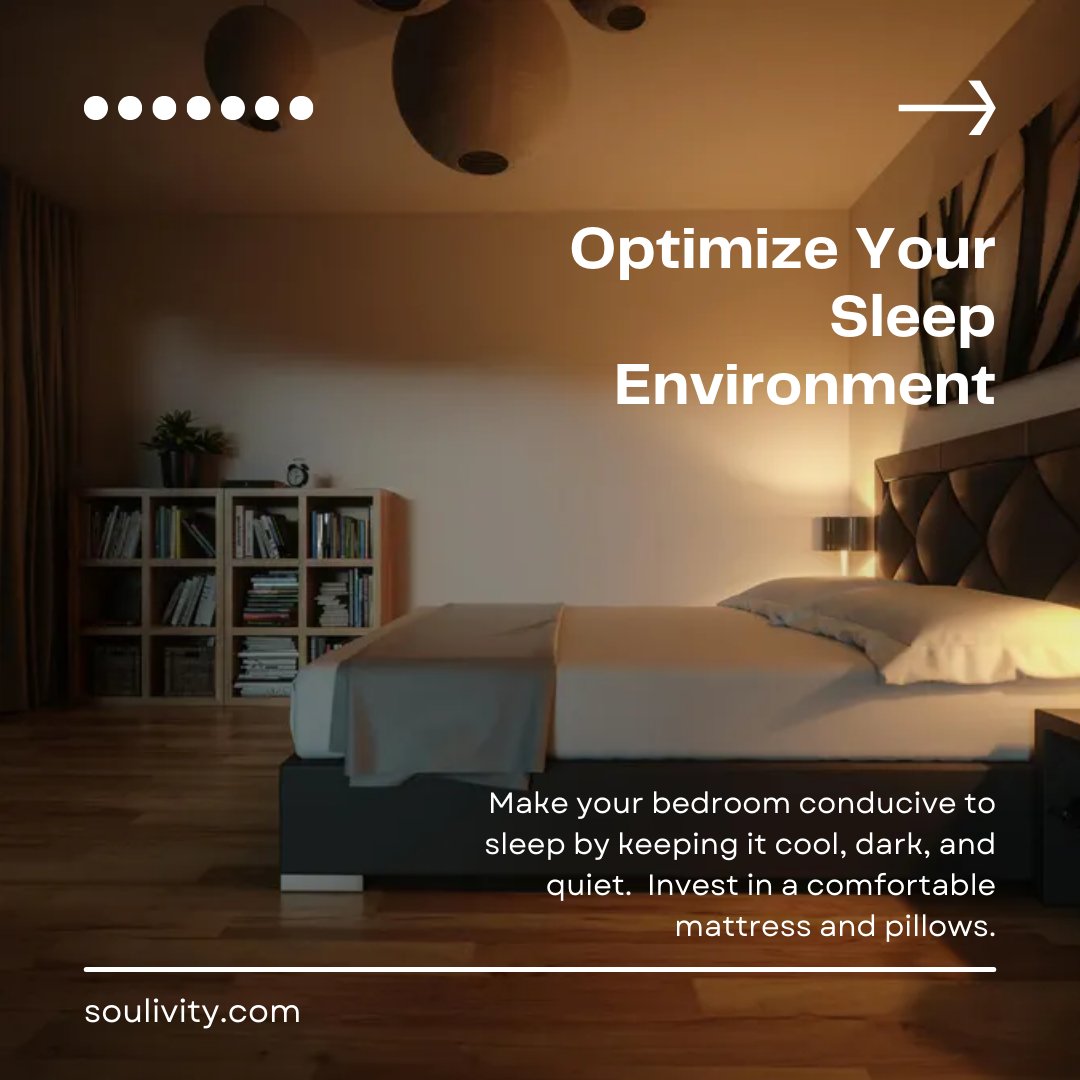 SoulivityM's tweet photo. Crafting a Symphony of Sleep: Embrace the enchanting ritual of consistent bedtimes, soothing pre-sleep routines, and a dreamy sleep sanctuary. 🌙

Read more by tapping the link in our bio.

#QualitySleep #SweetDreams #SleepWellLiveWell #NightlyRituals #SleepSanctuary #SleepMagic https://t.co/hian2RK617