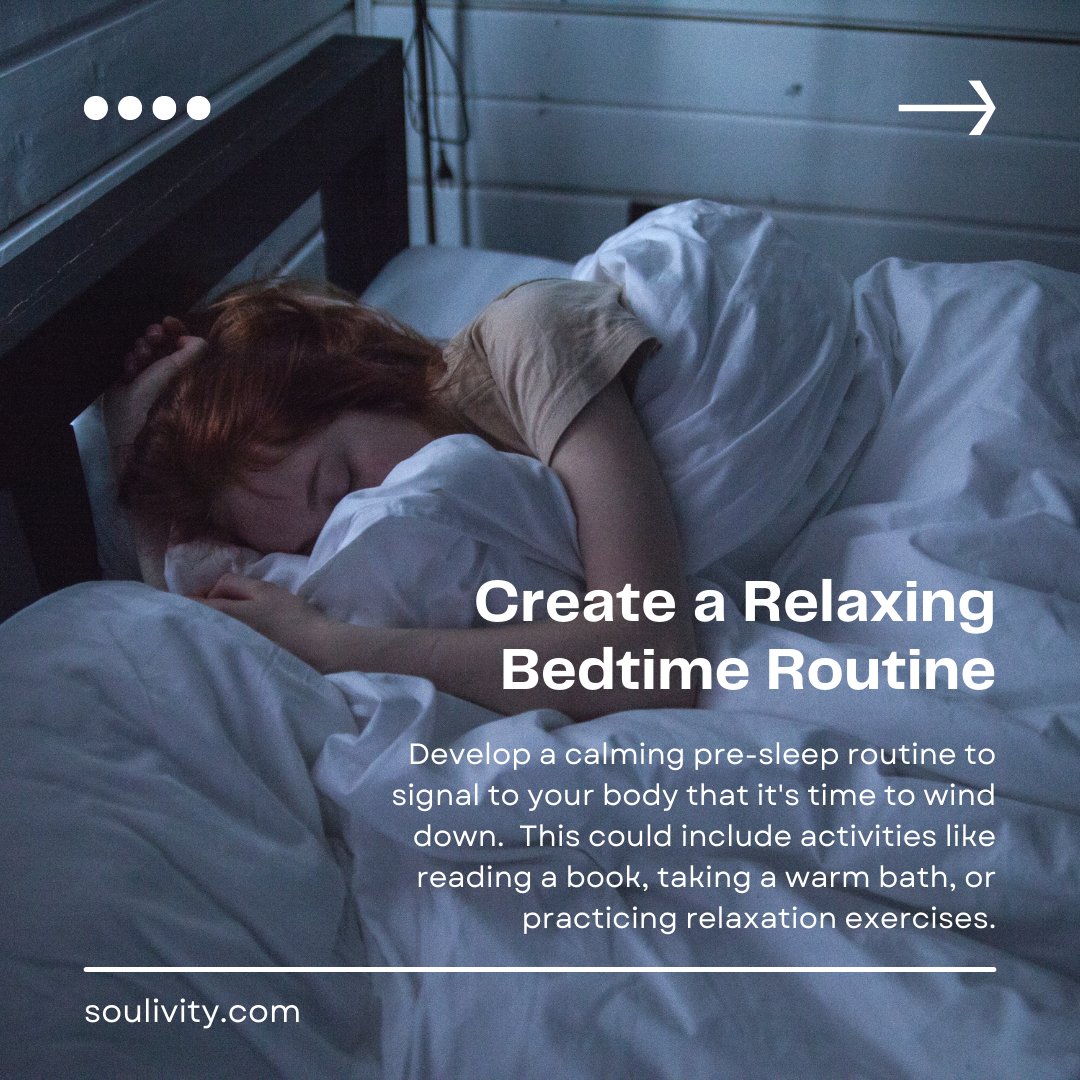 SoulivityM's tweet photo. Crafting a Symphony of Sleep: Embrace the enchanting ritual of consistent bedtimes, soothing pre-sleep routines, and a dreamy sleep sanctuary. 🌙

Read more by tapping the link in our bio.

#QualitySleep #SweetDreams #SleepWellLiveWell #NightlyRituals #SleepSanctuary #SleepMagic https://t.co/hian2RK617