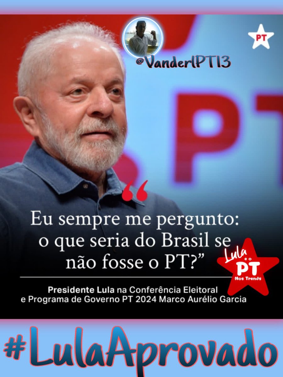 @VanderlPT13 #DesenrolemAposentados 
#LulaAprovado