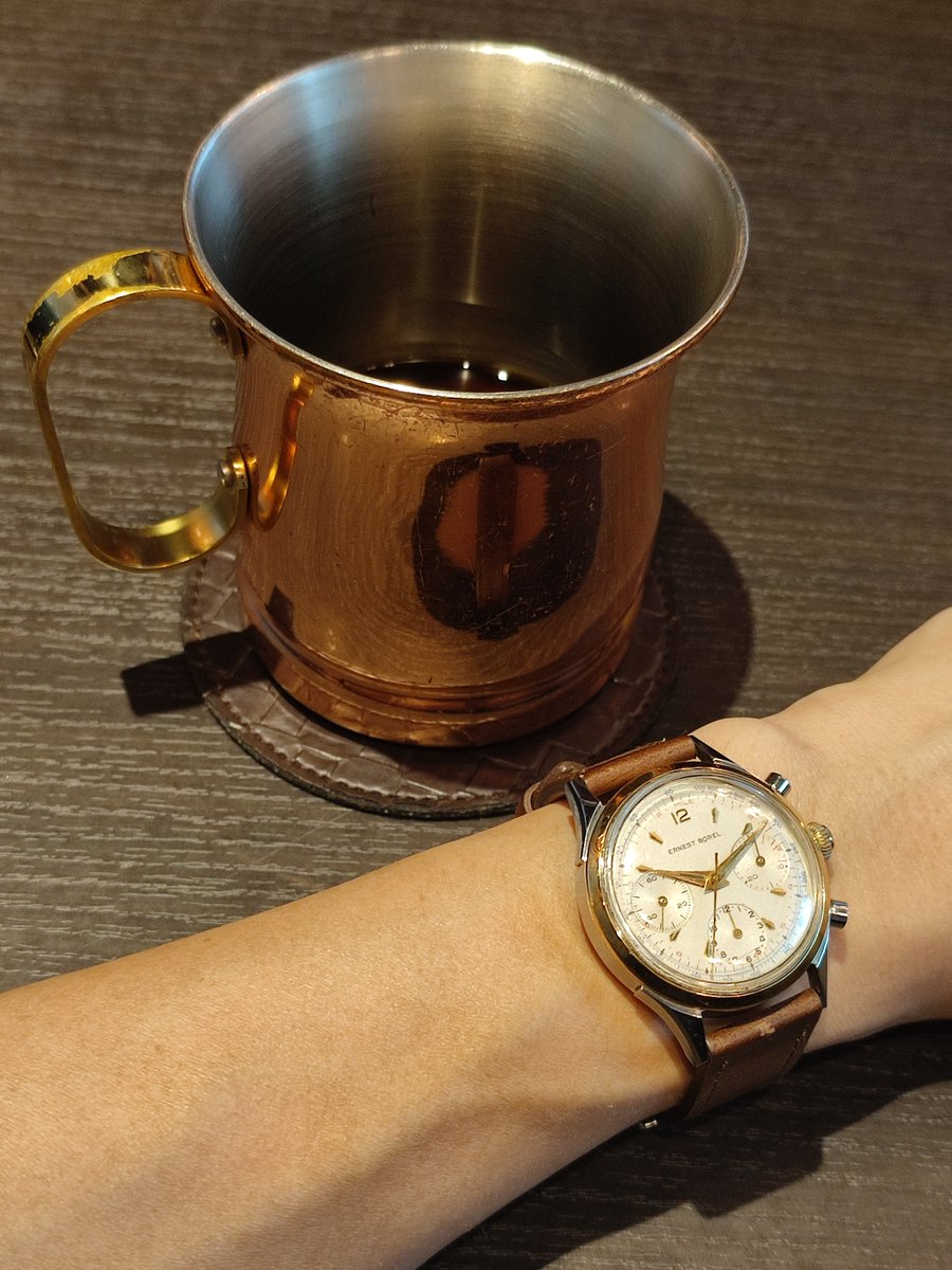 WatchTender's tweet photo. 今週も頑張ります😸
#腕時計 #アーネストボレル #ERNESTBOREL https://t.co/LWSegOgLb8