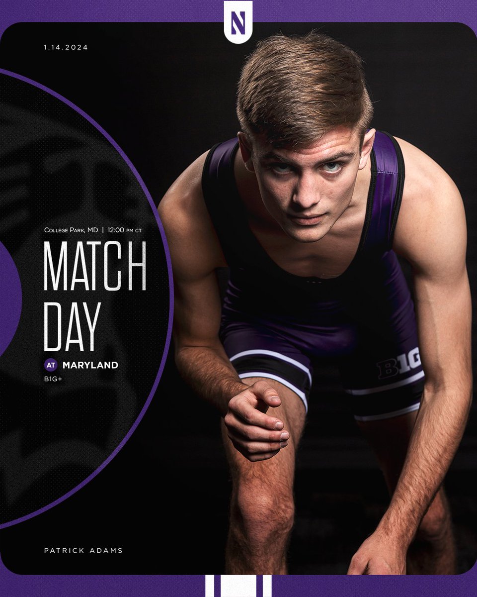 𝐁𝟏𝐆 Time

🆚 Maryland 
📍 College Park, Md.
⏰ 12 p.m. (CT)
📺 tinyurl.com/muwp7psw
📊 tinyurl.com/4rwp2e2u

#GoCats | <a href="/B1GWrestling/">Big Ten Wrestling</a>