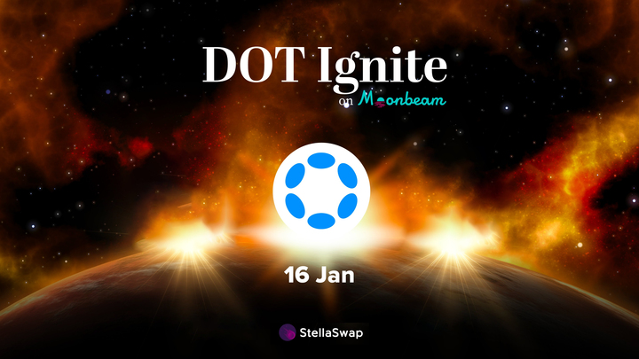 StellaSwap's tweet photo. π’ #DOTIgnite is coming in 2 days, dedicated BOOST for stDOT! π₯
We're doubling down on #DOTIgnite by launching a dedicated program for our Moonbeam-native LSD: stDOT π€― In the next few weeks, expect;
π Incentive boost on stDOT farm
πΌοΈ NFT Campaign with significant prize pool
π§§ stDOT listings on top Polkadot wallets
Get ready! π¨βπ