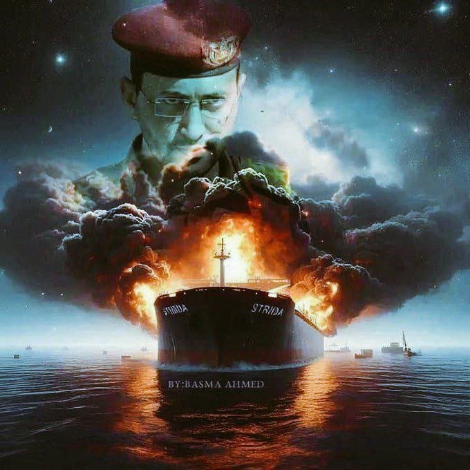 Lostinpit1's tweet photo. Yemen parando el trafico marítimo intenta detener un genocidio. 
No han matado a nadie, solo luchan por Palestina.
Repostea si estás con el valiente pueblo yemení. https://t.co/6hmqv1hFNv