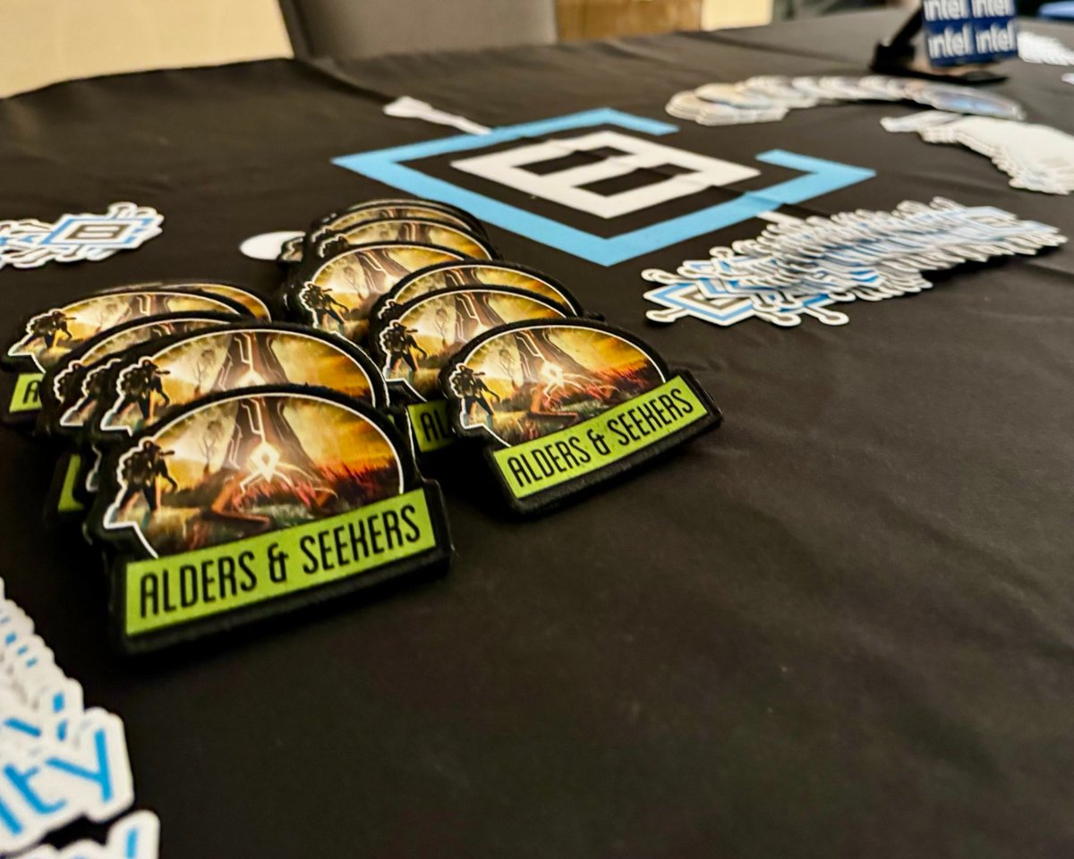 Final day for #ShmooCon and the last chance to get your puzzle cards stamped at the #ProjectCircuitBreaker booth and a barcode from a team memmber in the #LobbyCon. The challenge ends at today at 1:00 p.m. Learn more: intel.ly/3NYPHuM.