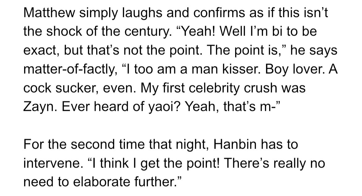 best thing i’ve ever written imo #wipwednesday (yeah it’s sunday idc)