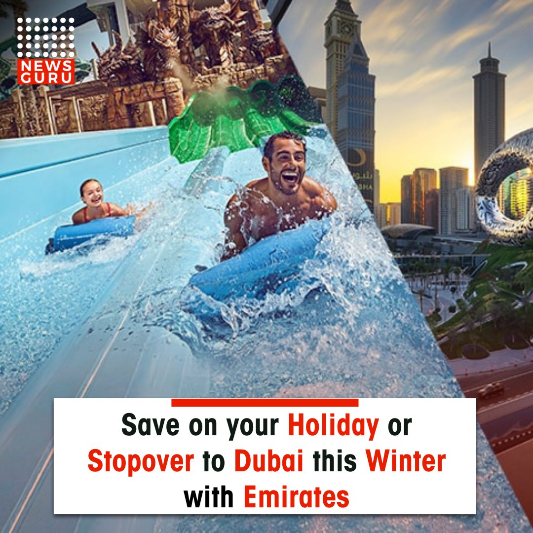 Karachi, 12 January 2024 - Emirates has today announced an exciting new offer for travellers planning to visit Dubai this winter. Starting from 12th January.

Read more: newsguru.pk/save-on-your-h…
#NewsGuru #EmiratesTravel #DubaiWinterSavings #HolidayDeals
