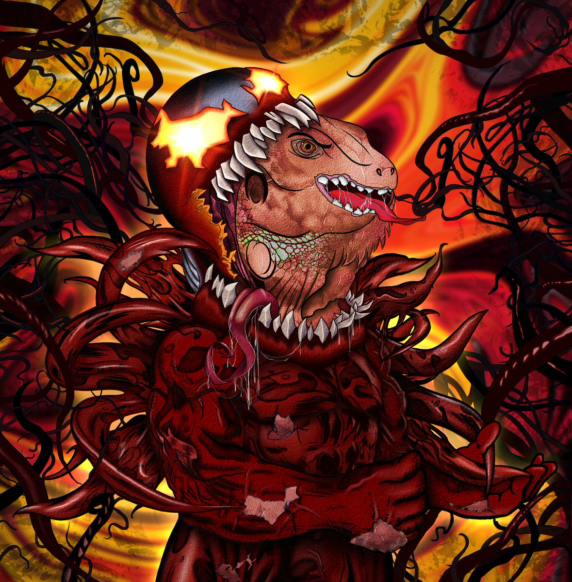 Snazzy Saurians Society tweet media