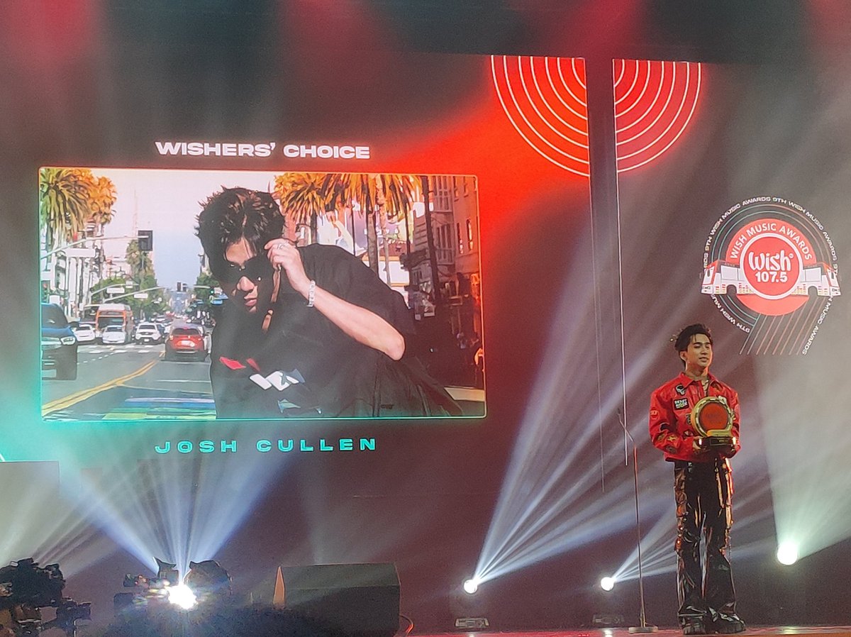 OneMusicPH's tweet photo. .@JoshCullen_s as Wisher’s Choice 🧡

#9thWishMusicAwards https://t.co/zr05OTZbJ6