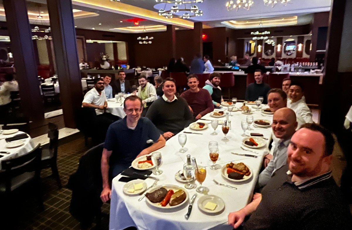 mhp_guy's tweet image. This week I hosted 18 Twitter bros in person &amp;amp; it was AWESOME.

We spent $3,500 on steaks &amp;amp; 18 hours learning how to start a tree trimming biz

Anyone can hit post on a tweet, but meeting in person &amp;amp; hosting at home is so much better.

I did a full breakdown of the financials in…