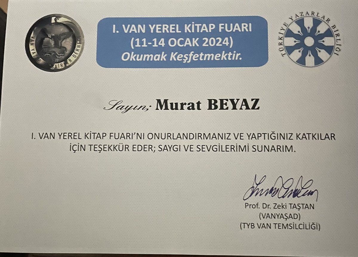 MURAT BEYAZ tweet media