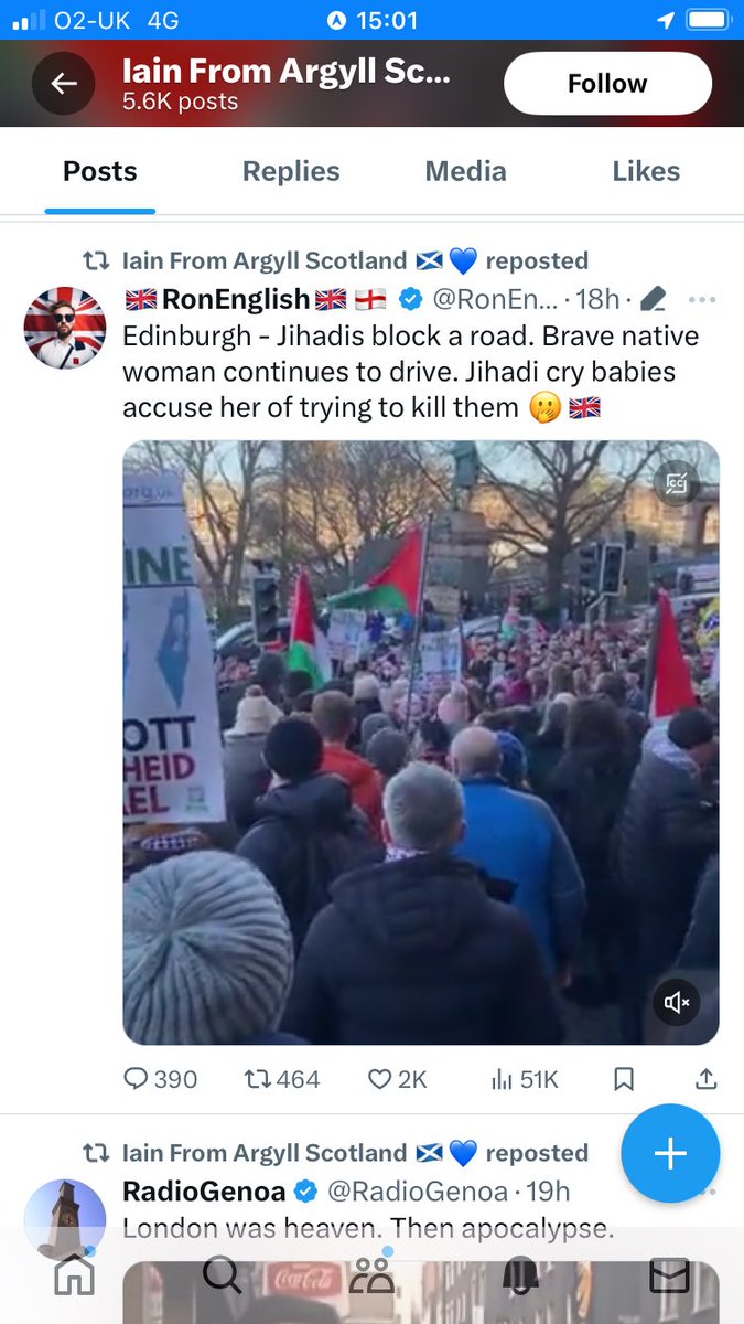 lukebroughton5's tweet photo. @BonnieScotland_ “Jihadi cry babies”? I called you a racist and a Zionist before I was even aware of your existence 🙄 that’s how transparent and predictable your bigotry is. https://t.co/NYmMYxNIGA