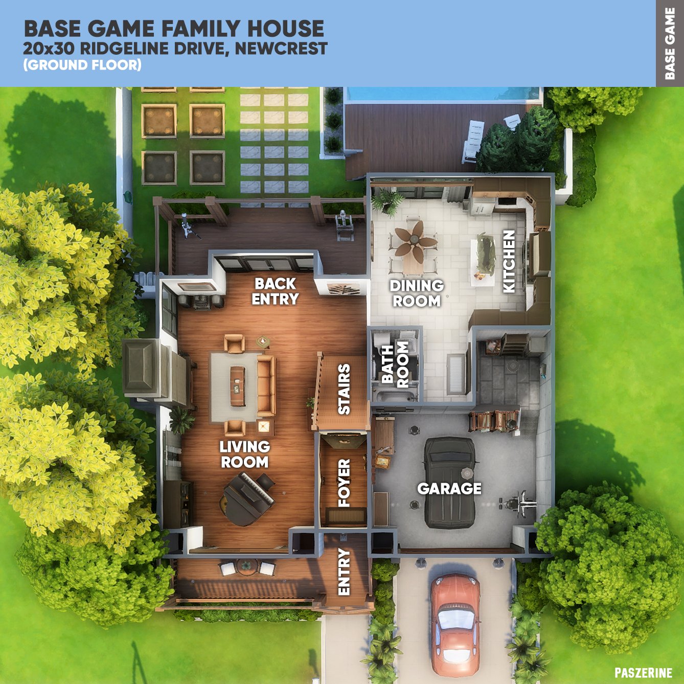 Unique Floor Plans Sims 4