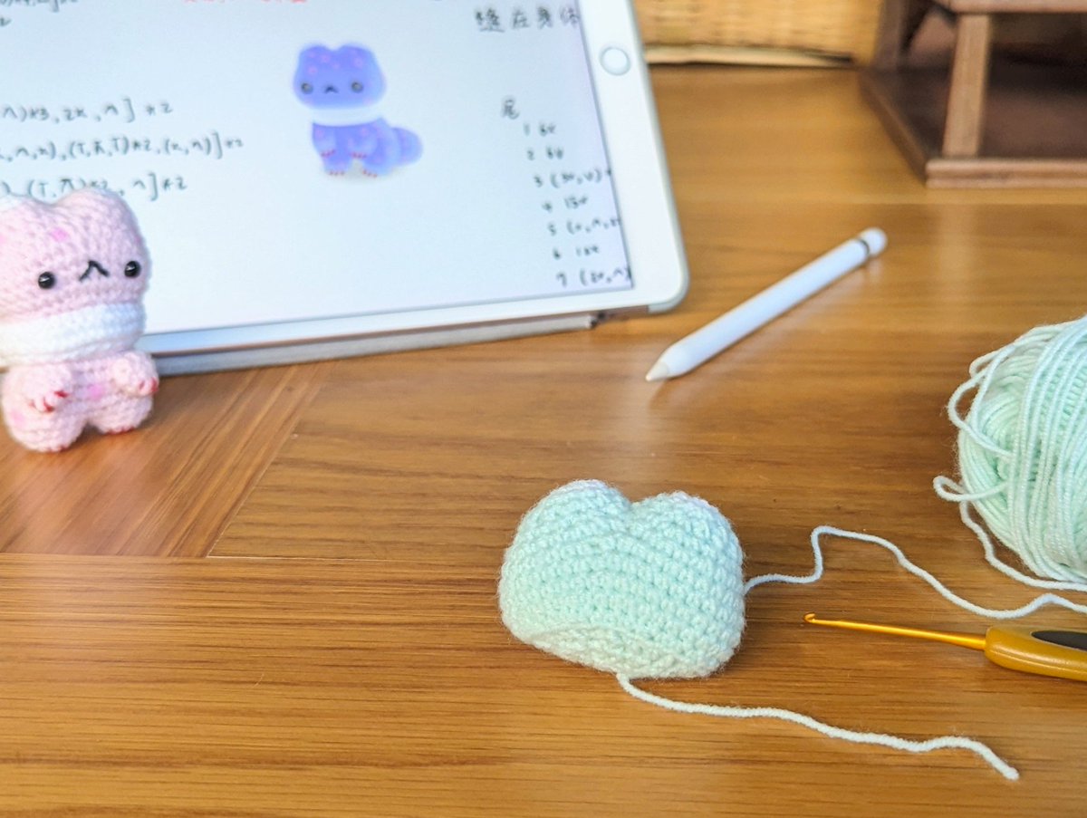 絨絨×絨絨 =無限大♾️ #crochet #あみぐるみ #amigurumi #livlyisland #リヴリー #リヴリーアイランド #リヴリー手芸部