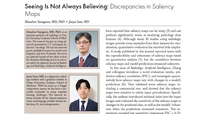 Radiology_AI's tweet photo. How trustworthy are saliency maps in radiology #AI? https://t.co/lSJyuiLArm @IVR57958121 #ExplainableAI #SaliencyMap #MachineLearning https://t.co/XeeBiJXCjE