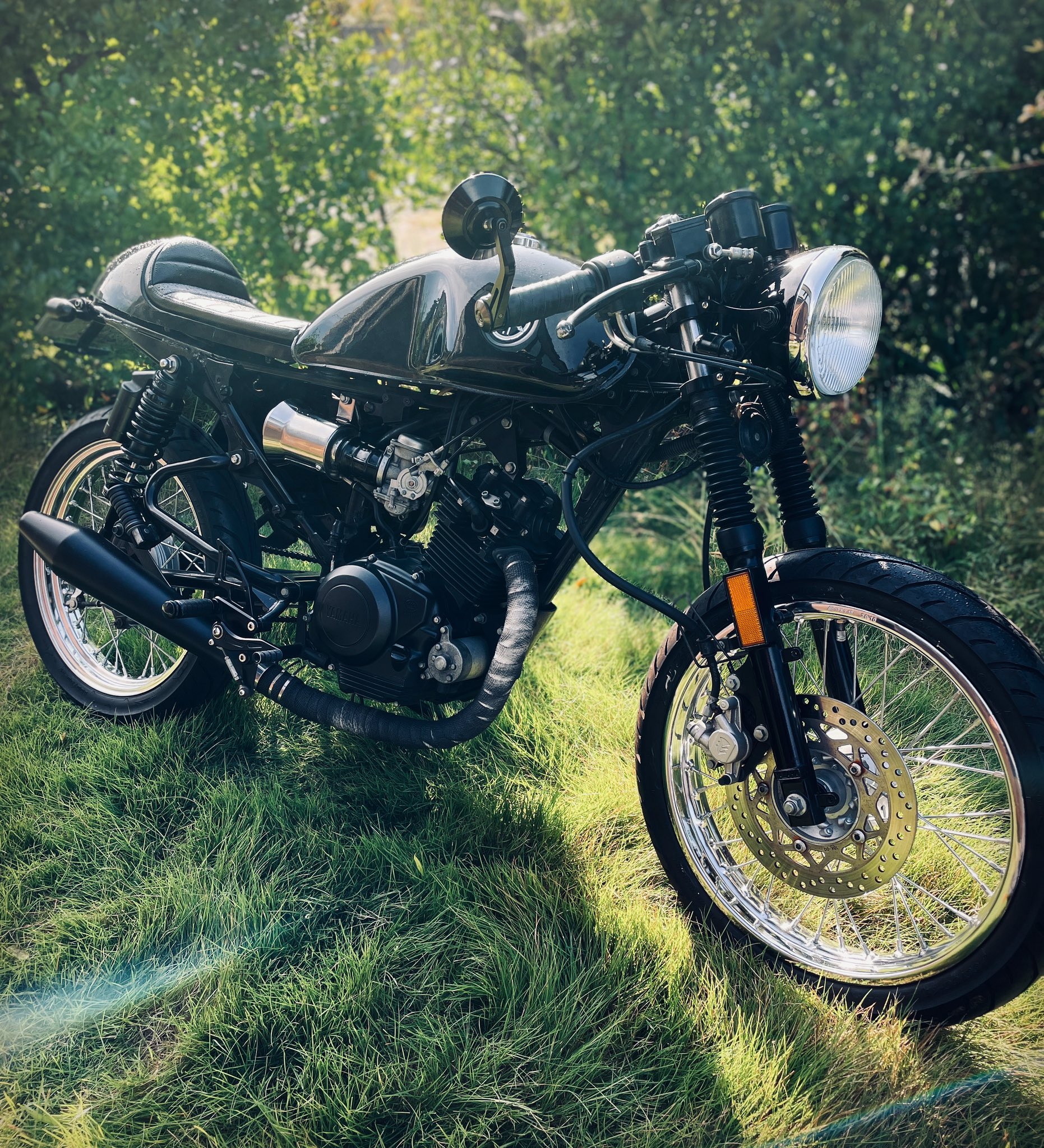 売買契約済み ヤマハ YB125SP カスタム 現車確認 全国配送可能 個人