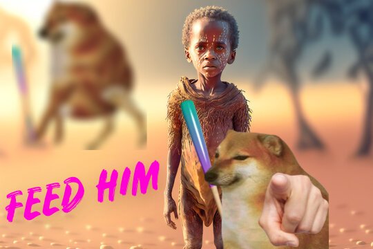 EndlessXNow's tweet photo. NO MORE HUNGRY KIDS
#feedinneed #dogebonkonsol #stopkony https://t.co/4MC86XOiaG