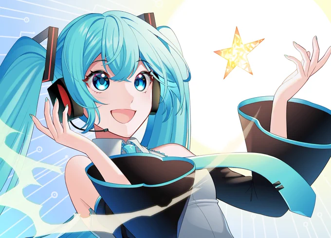 #初音ミク  電子の