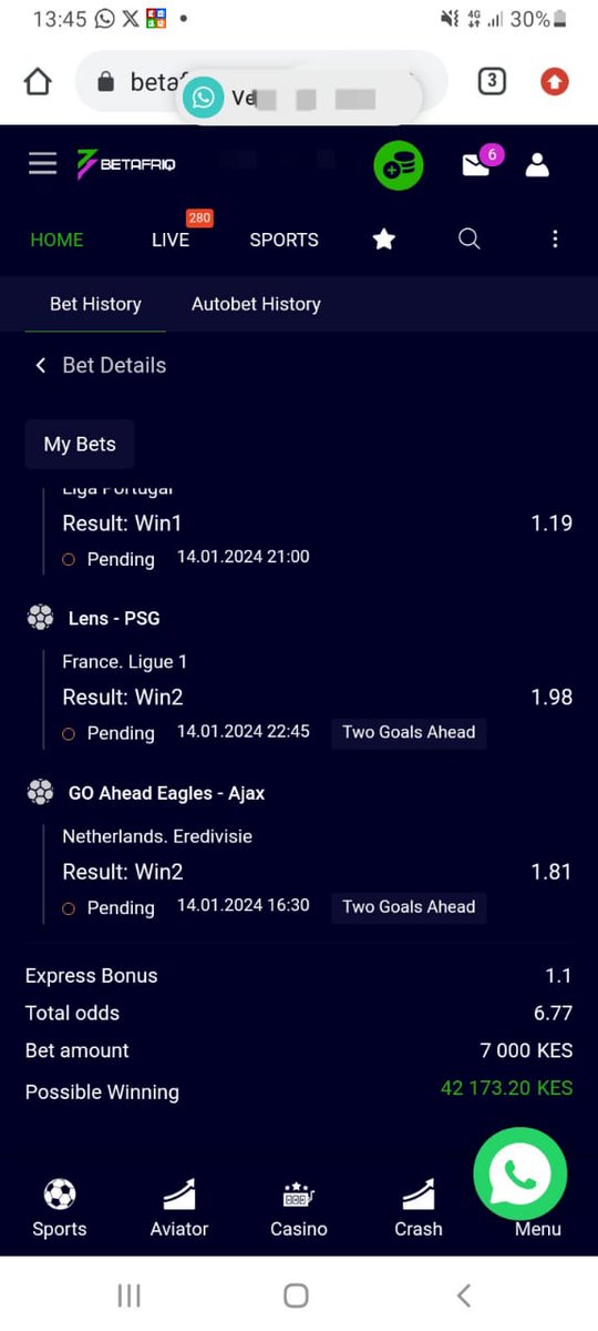 King_ofOdds's tweet photo. RENT SLIP ‼️‼️‼️ yes perfect slip for rent only 🔥🔥 4 oddd on other sites, 7 odds on BETAFRIQ.  Stake well💯💯. Stake on betafriq for additional advantages.  Booking code. 9114175 https://t.co/DNREDZQoSa