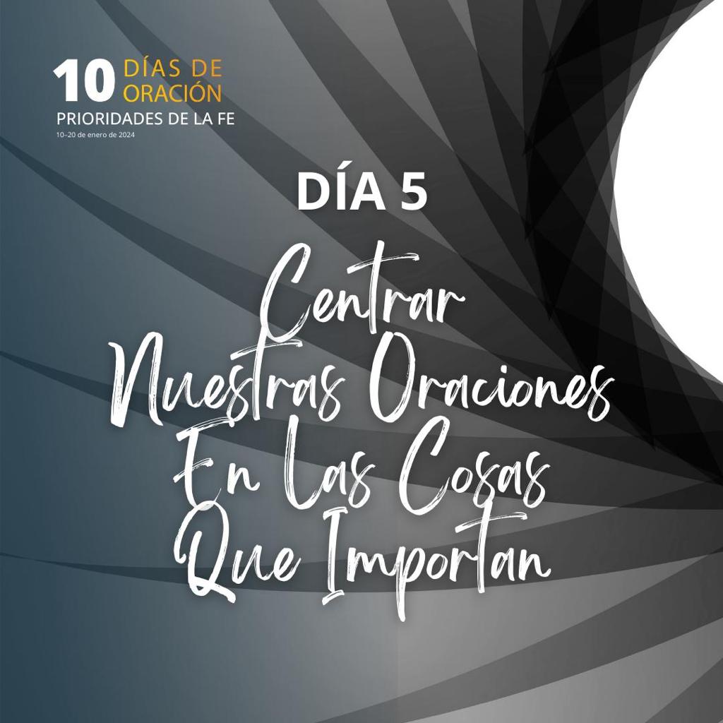 ✅Lección para el día cinco.  *Aparta este momento para orar*   ⏰ Recuerda colocar tu alarma y participar de este momento todas las mañanas.