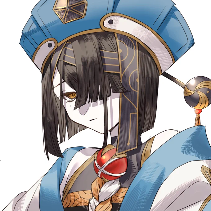 お顔だけ徐福ちゃん(2h)  #徐福 #FGO #ふぇーす練習