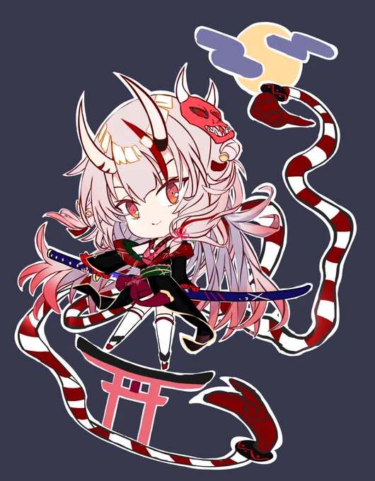 #みんなでデフォルメ絵をあげて幸せな気分になろう 今年はデフォルメ絵ももっと上げていきたいところです…!!
