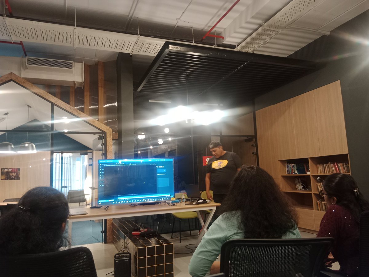 rocksta_r7's tweet photo. 👩‍💻 Excited to be at the .NET Conf 23 Recap workshop with @augvcor at @UniCourtInc @hackmum! Ready to soak in the latest updates and trends in the world of .NET. 🚀 #TechEvent #LearningMode https://t.co/9sVqP1oe2f