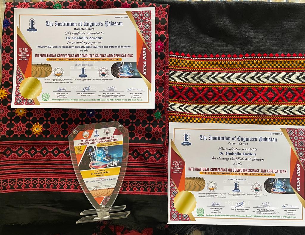 ShehnilaZardari's tweet photo. ICCSA2024 concludes with a commitment to establish it as an annual conference. Participants from Scotland,England,USA,& Malaysia contributed to the event, featuring a student poster competition &numerous technical discussions led by researchers & practitioners.
Thanks team #TIEST https://t.co/F9W0yW7Jub