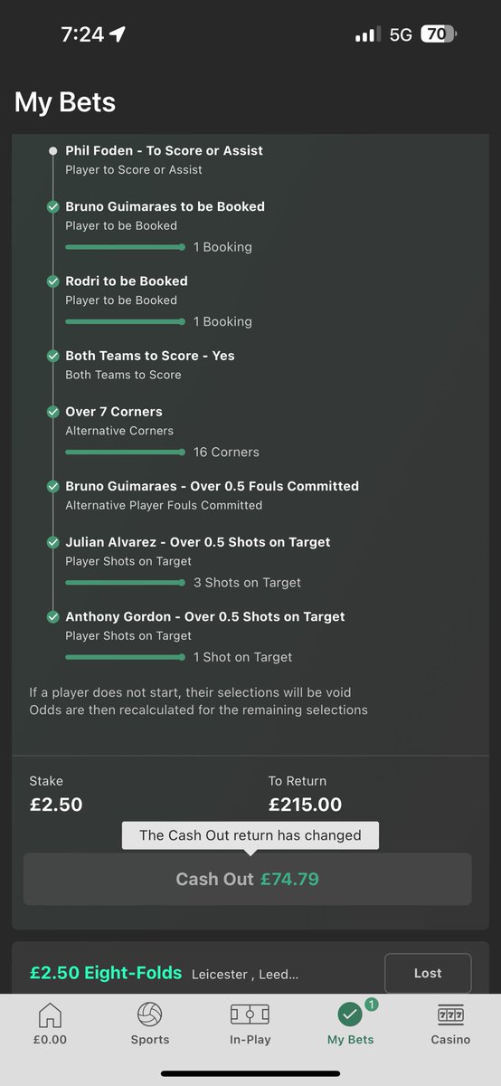_JakeMurphy's tweet photo. 10 chances to cash out last night, not one went through @bet365 @bet365help explain yourselfffff https://t.co/YEPnfumB7G
