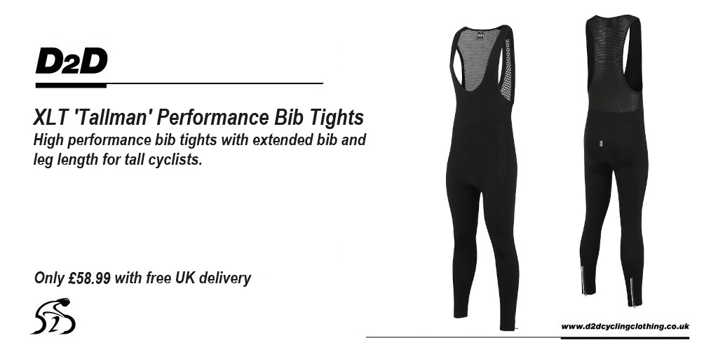 Struggling to find a pair of winter bib tights with enough bib & inseam length? Our new XLT 'Tallman' bib tights (the successor to our extra-long Winterblocks) are now available on our website or eBay store. Website: bit.ly/wsD2Dtallcat eBay store: ebay.co.uk/itm/1262754252…