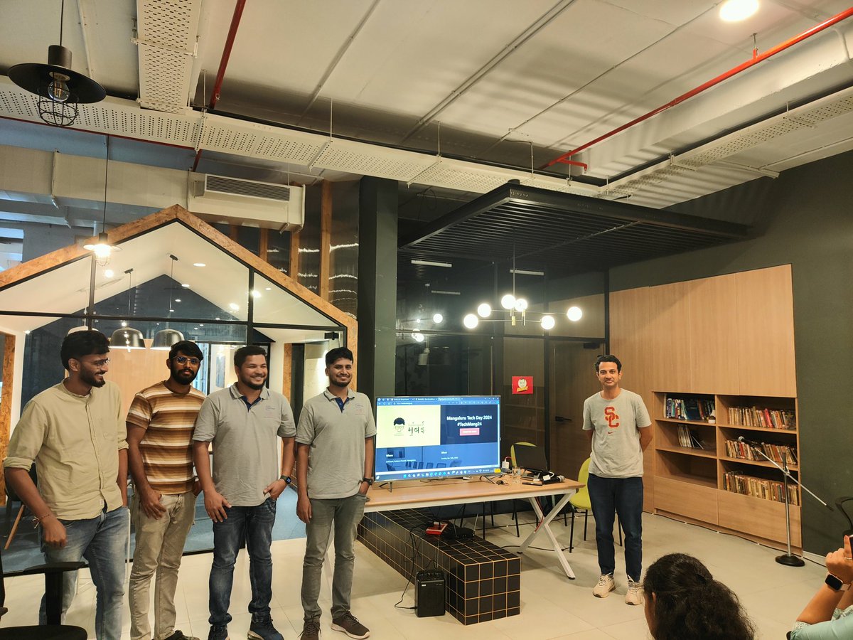 hackmum's tweet photo. Thank you @pshenoymi @hackersmang , @unicourt employees for exceptional hospitality to make a  houseful event so succesf6 #TechMang24 https://t.co/Y5u5fVz52y