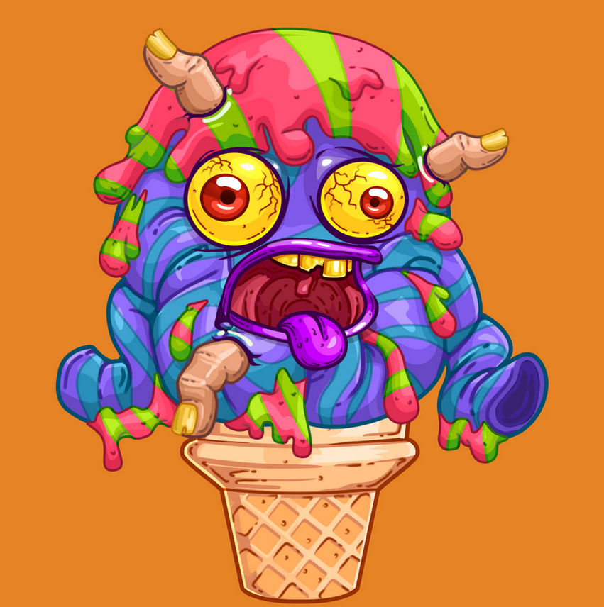 ZombIceCafe's tweet photo. Don't miss your chance to enjoy some delicious horror and add this ice cream to your NFT collection.

ZombIce Cafe #119
7 MATIC
https://t.co/ySlJpsH2zE

#ZombIceCafe #nft #nftcommunity #nftart #NFTs #openseaNFT #NFTcollector #nftsales #NFTshill #NFTprojects #crypto #Dropnft https://t.co/kVVRFDMcOe