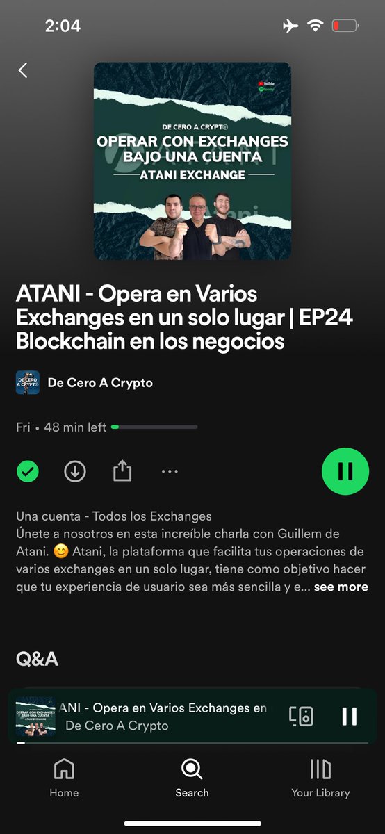 Mientras espero aquí en Nairobi estoy escuchando nuestro más reciente episodio sobre @Atani_Official 🤩 ¿Ya conocían los beneficios de operar en un mismo lugar? ¡Recomendado para estos momentos mágicos en crypto! 🔥<a href="/itsguillem/">Guillem Ferrer</a> <a href="/alaingodecrypto/">Alaingode.eth 🦇🔊🛸</a> <a href="/ProtocoloCrypto/">Protocolo.algo👁️</a>