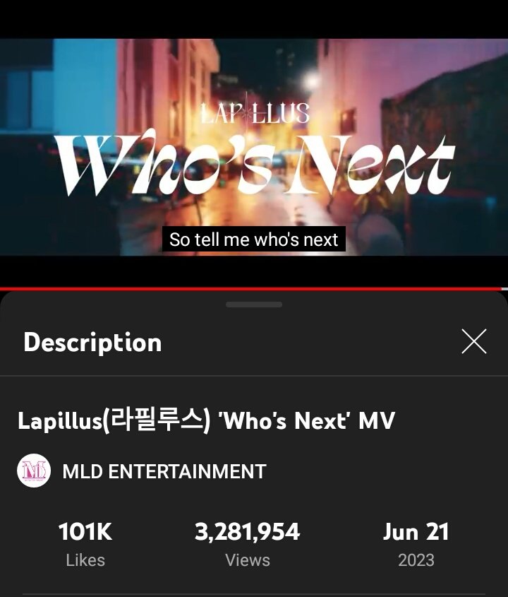 LapillusGSTeam's tweet photo. [📣] Lapis still with us?

Keep streaming fam, 2hrs moreee let's get that 3.3M views!🔥

📍Manually Stream the MV
⏰ 6pm-10pm kst

Lapillus Who's Next MV
🔗https://t.co/3fdoeyFi4y

#LapisOnYoutube
#LAPILLUS_STREAM
#Lapillus #라필루스 @offclLapillus https://t.co/1t0PHxuXb1