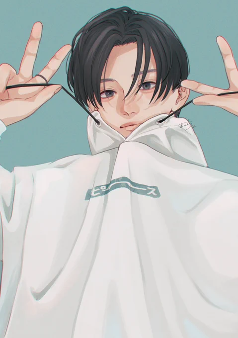 黒髪男子好きです紹介いただきありがとうございますピース 