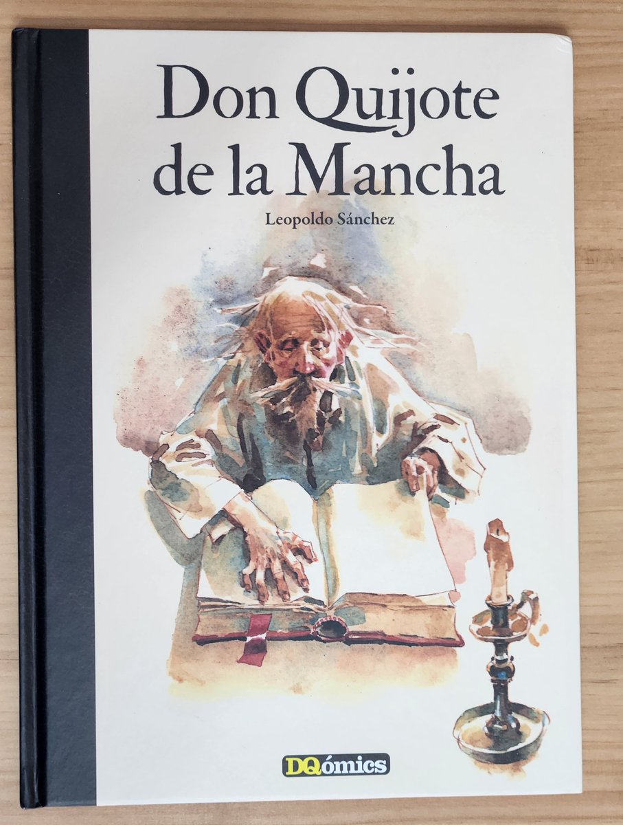 alvaropons's tweet photo. La editorial DQomics se despide recuperando la versión del Quijote que un joven (pero ya veterano en el cómic) Leopoldo Sánchez realizó para la mítica revista Trinca en los 70. Hay que agradecer, y mucho, el trabajo de recuperación que ha dirigido José Luis Córdoba. https://t.co/Kr47JJVHtQ