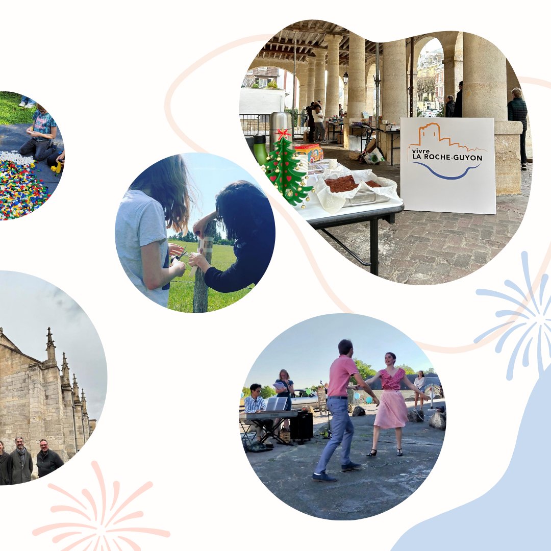 🥳✨L'association #VivreLaRocheGuyon
vous souhaite une excellente année 2024 !
Ensemble, continuons à bâtir une communauté
solidaire et engagée !🤝
Pour participer aux prochains moments conviviaux et
soutenir nos actions, adhérez à notre association
!💙🧡
vivrelarocheguyon.fr/devenir-adhere…