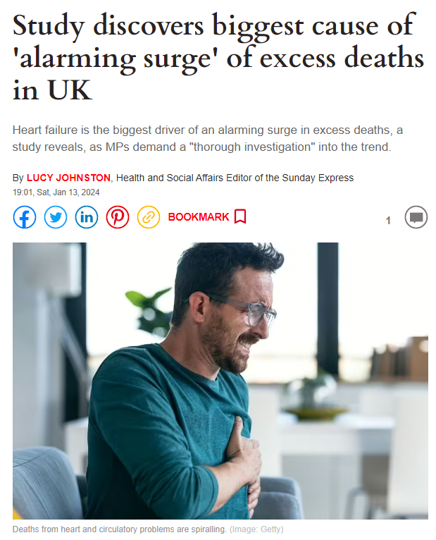 1goodtern's tweet photo. It's no mystery.
The British Heart Foundation say it's caused by Covid infections.
It's what Covid does.
FFS 🤬 https://t.co/Lw9Gt7iDiK