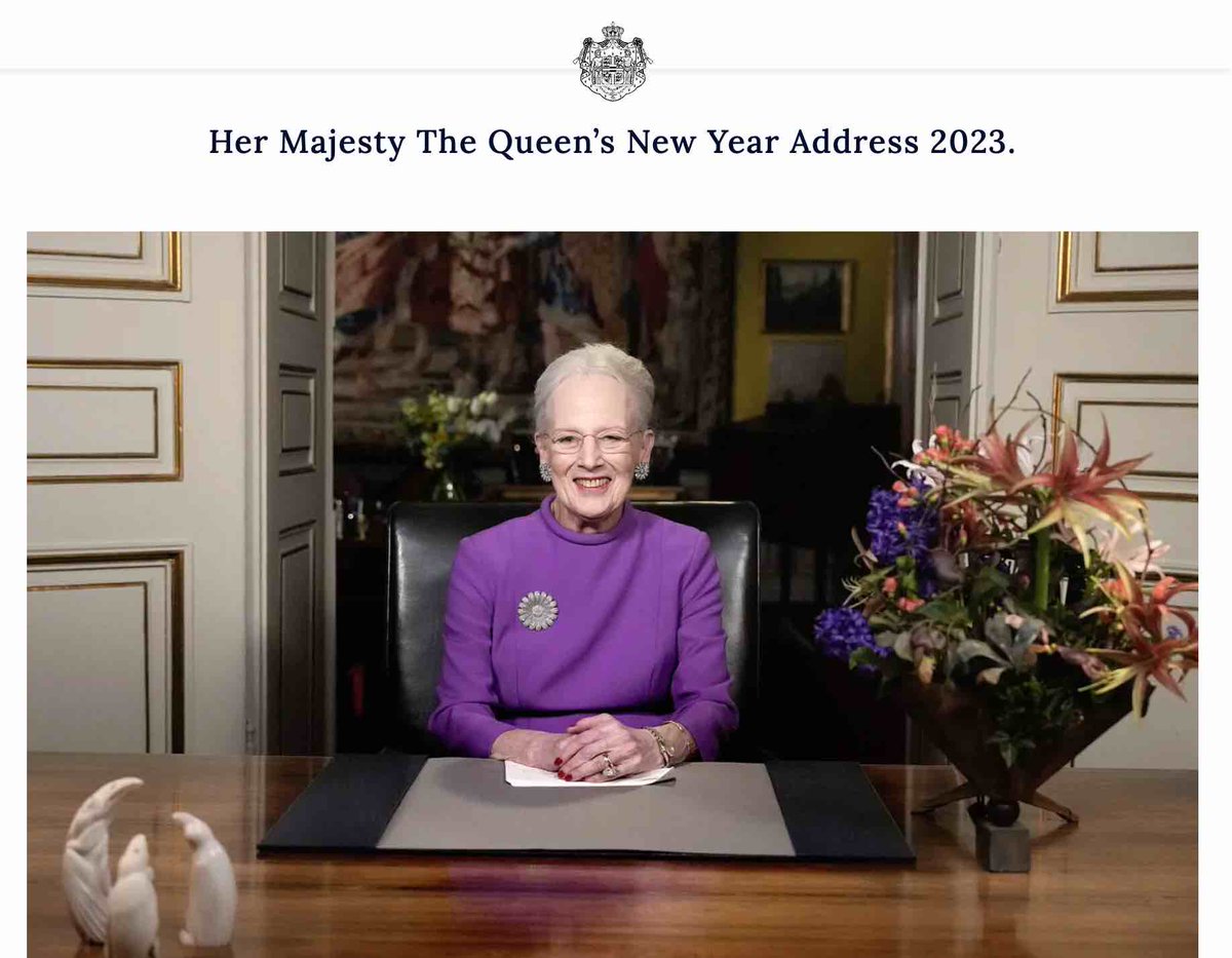 "Artificial Intelligence. A new #technology that may change our lives in ways we can hardly imagine" -#quote #QueenMargretheII in the same New Year 2023 address where she announced her plans to abdicate the throne of #Denmark (#today)
#AI in #Education 
linkedin.com/feed/update/ur…