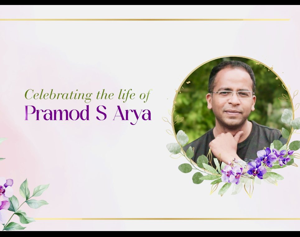 Brother like No Other ! Together, we were Unstoppable. In your absence, I have lost My Partner-in-Crime. You are Simply Irreplaceable. Rest-in-Peace, Pramod 💐