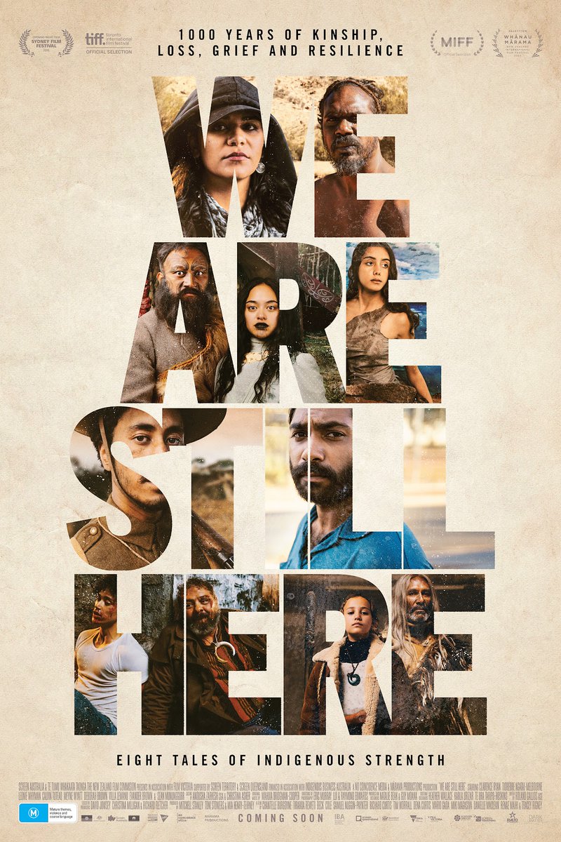LondonAustFilm's tweet photo. Join us for the UK premiere of Indigenous anthology film WE ARE STILL HERE, as we mark both Australia Day and Waitangi Day - 4pm, 27 January at @HackneyPH.

Ten leading Indigenous filmmakers interweave eight powerful tales of hope and survival.

Details: https://t.co/0ctyjl2z4B https://t.co/QP90PsnUFy