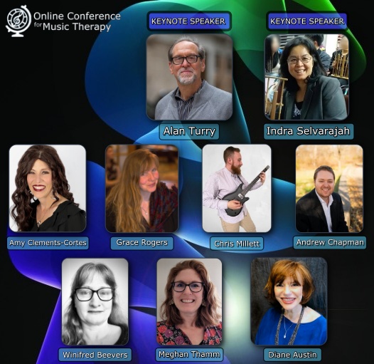 _OCMT's tweet photo. Here are a few of our wonderful presenters!! Only 18 days left to register for the OCMT 2024! For more information and registration, visit:
https://t.co/TqX015DWzU

#ocmt24 #onlineconferenceformusictherapy #musictherapy #musictherapyconference https://t.co/PJGTNUvaeD