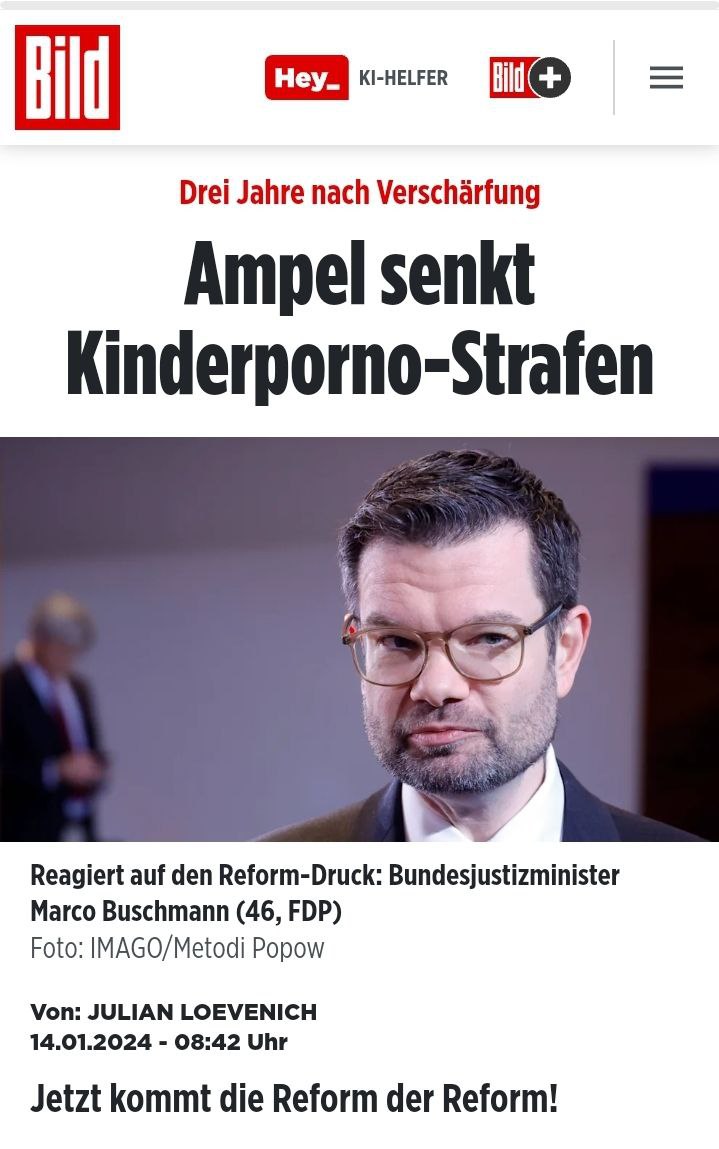 Täter schützen und Opfer verhöhnen. Im besten Buntland aller Zeiten. 
Weil überall 200% mehr Kinderschänder gefunden wurden u die Behörde nicht hinterher kommt senkt man die Regeln ab.

#SchütztdieKinder #safethechildren #pädophile #kinder #kinderschänder #Aufarbeitung